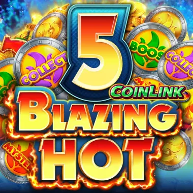 Blazing Hot 5 CoinLink game tile
