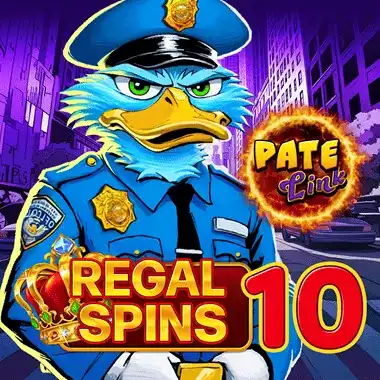 Regal Spins 10 Pate Link game tile